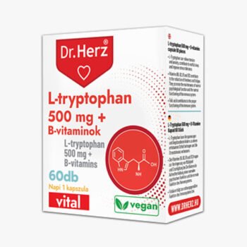 L-tryptophan 500 mg + B-vitaminok