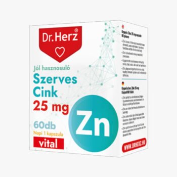 Szerves cink 25 mg